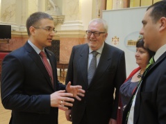 20 February 2014 The National Assembly Speaker in meeting with the members of the PACE ad hoc Committee